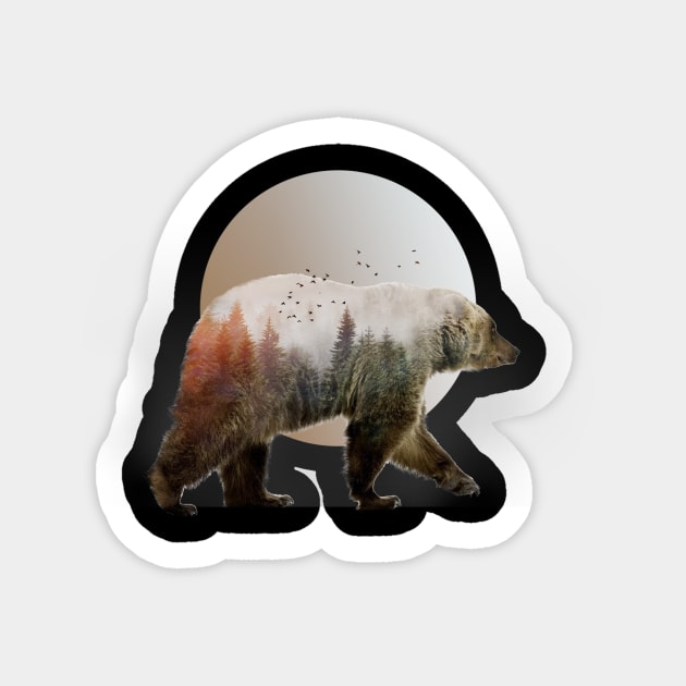 Bear Sticker by janvimar